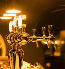 Draught beer at Busby and Wilds, Kemptown, Brighton